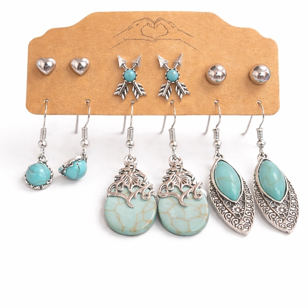 NWT womens  Earrings set boho style​​​​​​​​​